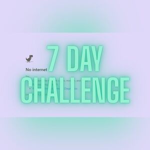 The involuntary 7 day challenge 📡🆘📶❄️🧊